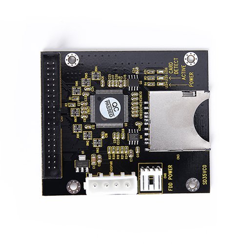 [Australia - AusPower] - SD SDHC MMC to 3.5" 40Pin Male IDE Adapter Card Big PCB SD-3.5 IDE 
