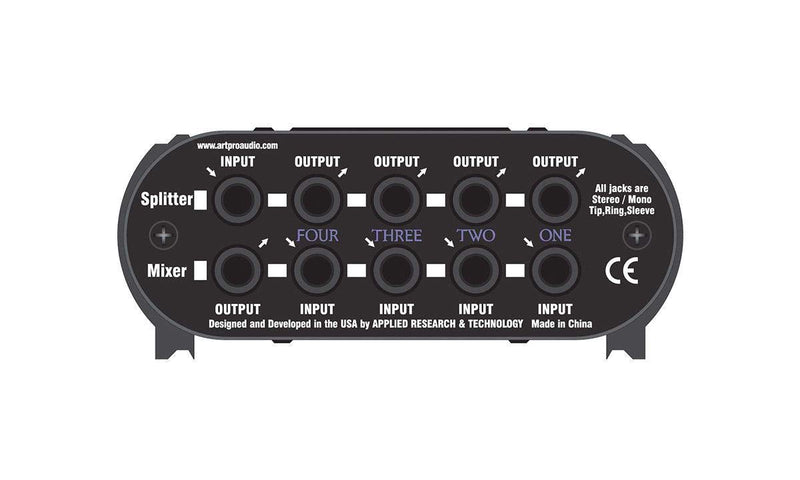 [Australia - AusPower] - ART SPLITMix 4 Four Channel Passive Splitter/Mixer Mixer 
