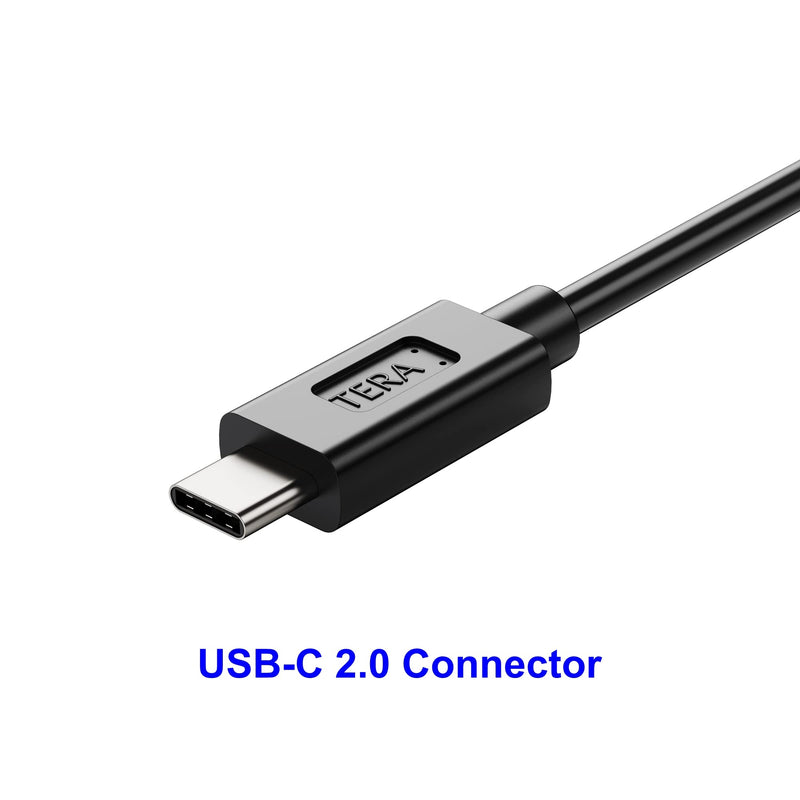 [Australia - AusPower] - Tera Grand - USB C to RS232 Serial DB9 Adapter Cable with Hex Nuts and FTDI chipset, Supports Windows 11, 10, 8, 7, Vista, XP, 2000, 98, Linux and Mac, 3 Ft 3 Feet 