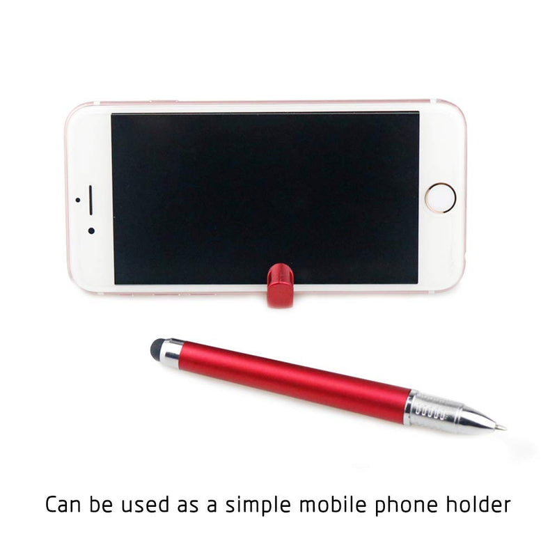 [Australia - AusPower] - Stylus Pen, SITAKE 12 Pcs Multifunctional 3 in 1 Phone Holder + Capacitive Stylus + Ballpoint Pens, Mobile Phone Stand Stylus Pens for All Touch Screen Device, Phones, Tablet and Computer (Style 1) Style 1 