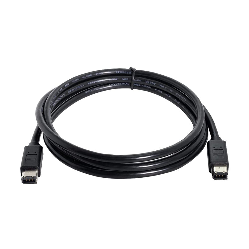 [Australia - AusPower] - NFHK 6 Pin to 6Pin FireWire 400 to FireWire 400 6-6 ilink Cable IEEE 1394 1.8m Black FW-016 