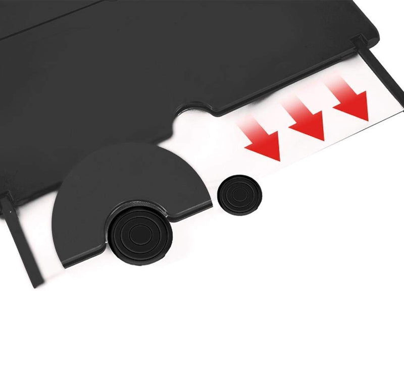 [Australia - AusPower] - Screen Magnifier Amplifier , New Generation Phone Holder Screen Amplifier, 3D HD Video and Gaming Phone Projector-with Foldable Phone Stand , Supports All Smartphones black 