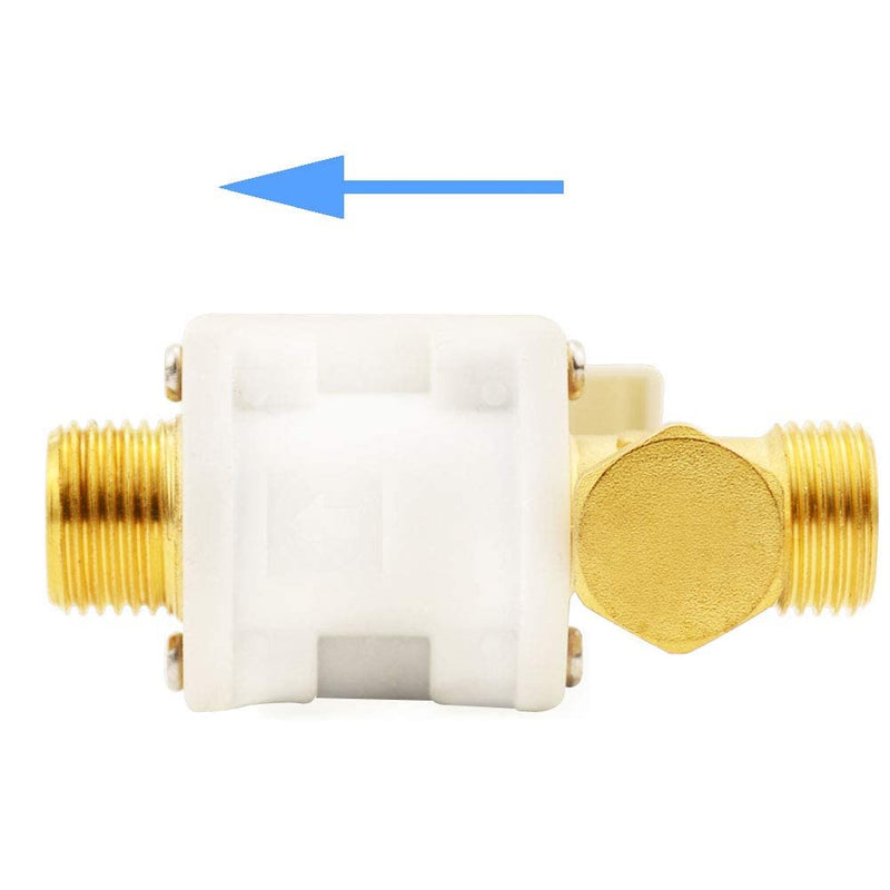 [Australia - AusPower] - Beduan 12V Plastic Water Electric Solenoid Valve Normally Closed 1/2" 