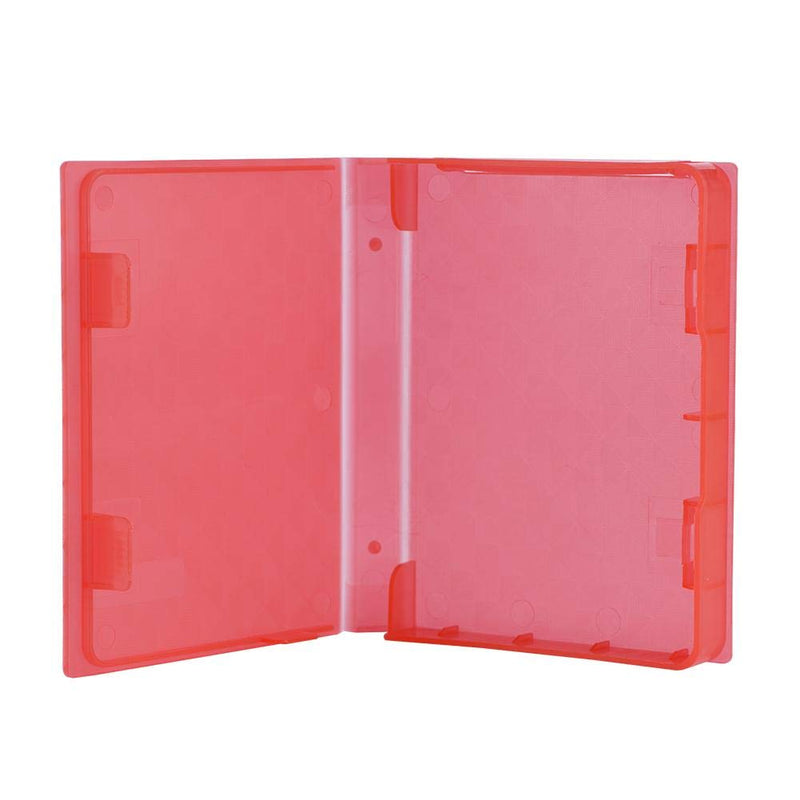 [Australia - AusPower] - Professional 2.5in Hard Disk Drive Protection Box HDD SSD Protective Box Storage Case for 2.5 Inch HDD and SSD Moistureproof , Dustproof , Shockproof , Anti Static and Non Slip Red 