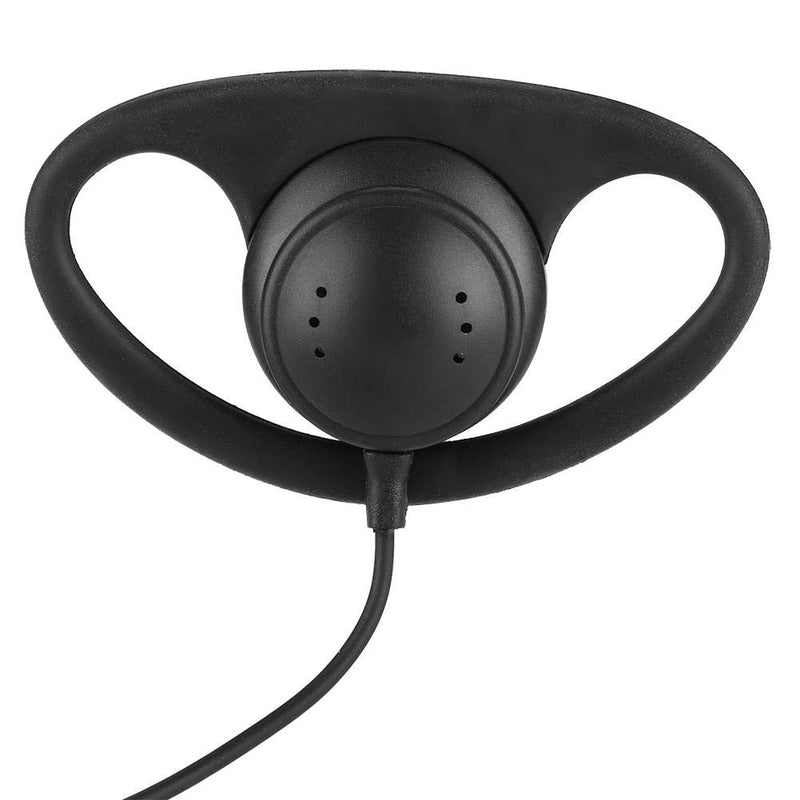 [Australia - AusPower] - D Shapee Ear Hanger Walkie Talkie Earpiece Radio Headset with PPT MIC for MotorolaXpr-6300/6350/6550/6580/7550/P8200 8268D 