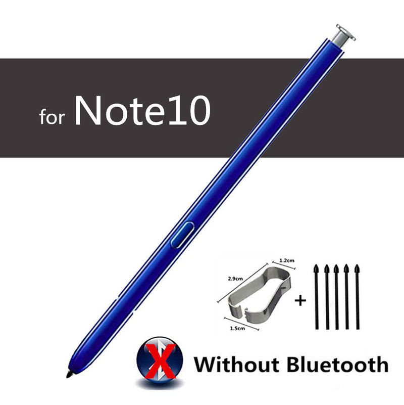 [Australia - AusPower] - Galaxy Note 10 Pen （Without Bluetooth）,Stylus Touch S Pen Replacement for Samsung Galaxy Note 10 / Note 10+ Tips/Nibs (Silver) 