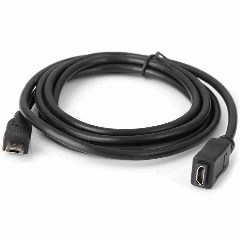 [Australia - AusPower] - CY Micro USB 2.0 Type B 5Pin Male to Micro USB Female Extension Cable 5ft Full Pin Connected for Tablet & Phone & MHL & OTG Extension 1.5M 