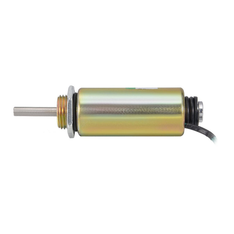 [Australia - AusPower] - uxcell DC 12V 25N Force 10mm Stroke,Push Type,Tubular Solenoid Electromagnet,Linear Motion,XRN-25x50T 