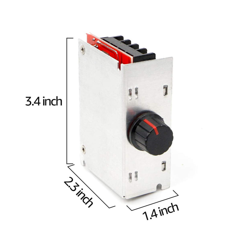[Australia - AusPower] - RioRand PWM DC Motor Speed Controller Switch Control 7-70V 30A Fuse 