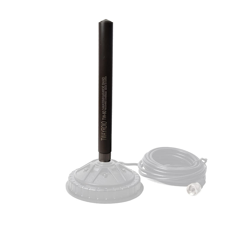 [Australia - AusPower] - TWAYRDIO Amateur Mobile Antenna Dual Band VHF UHF 136-174MHz 400-470MHz PL259 Stubby Mobile Base Antenna 