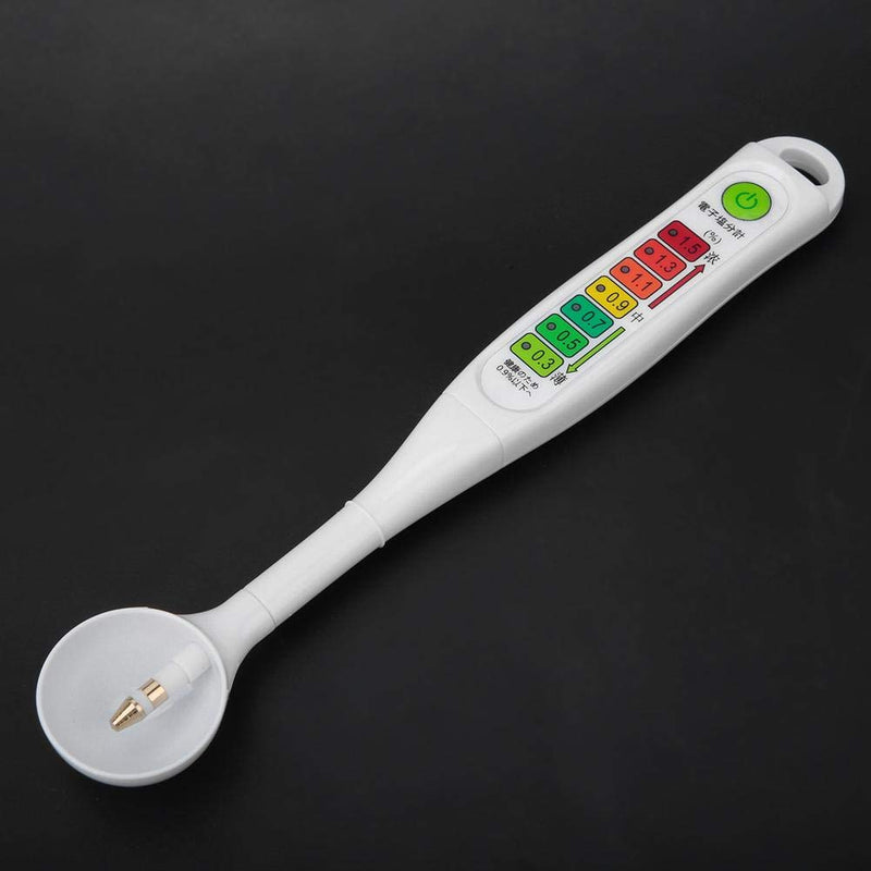 [Australia - AusPower] - Salinometer, Food Liquid Salinity Tester Meter Professional LED Lights Accurate Salinometer for Determination of Salt Concentration in Liquid Foods 