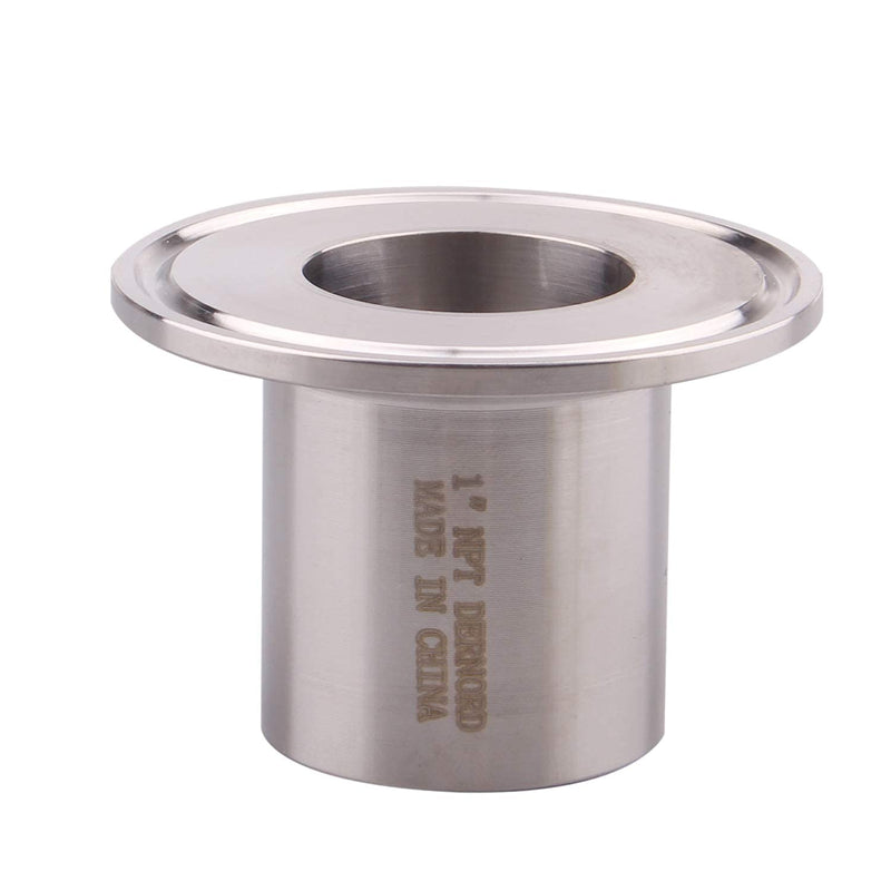 [Australia - AusPower] - DERNORD Sanitary Female Threaded Pipe Fitting to 2 Inch TRI CLAMP OD 64mm Ferrule (Pipe Size: 1" NPT （2 Inch Tri clamp）) Pipe Size: 1" NPT （2 Inch Tri clamp） 