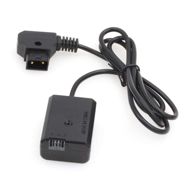 [Australia - AusPower] - SZRMCC D-tap 2 Pin to NP-FW50 DC Coupler Dummy Battery for Sony A7 A7S A7R A7SII a5100 a6300 NEX Series Camera (Straight Cable) Straight Cable 