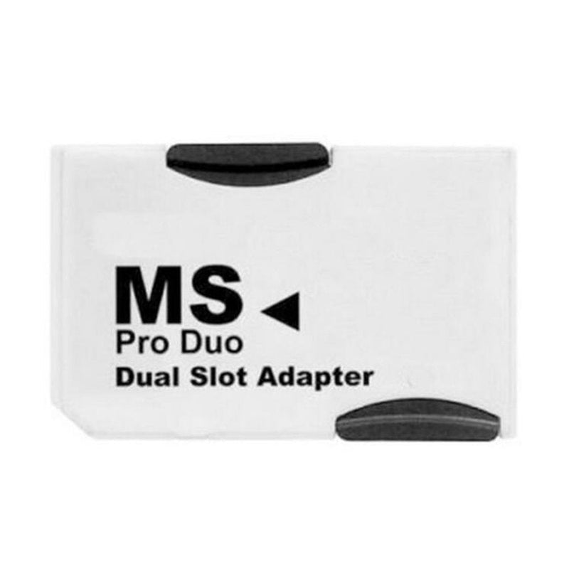 [Australia - AusPower] - Micro SD TF to Memory Stick MS Pro Duo for PSP 1000/2000 / 3000 Card Dual 2 Slot Adapter Converter CR-5400 CR5400 