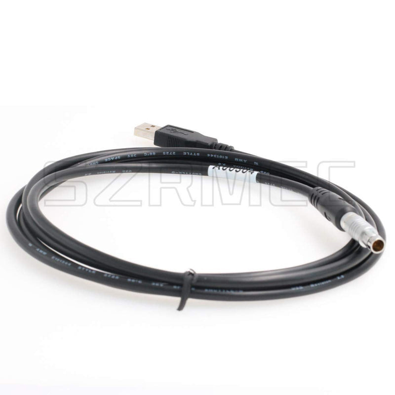 [Australia - AusPower] - SZRMCC Fischer 5 pin Male to USB A00304 Data and Power Cable for Top-con Hiper V II Pro GB GR GPS 