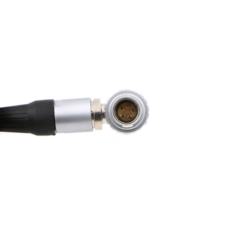 [Australia - AusPower] - Alvin's Cables TIME Code Coiled Cable for Sound Devices ZAXCOM DENECKE XL-LL Roll Right Angle 5 Pin Male to Male double Right Angle 5 pin 