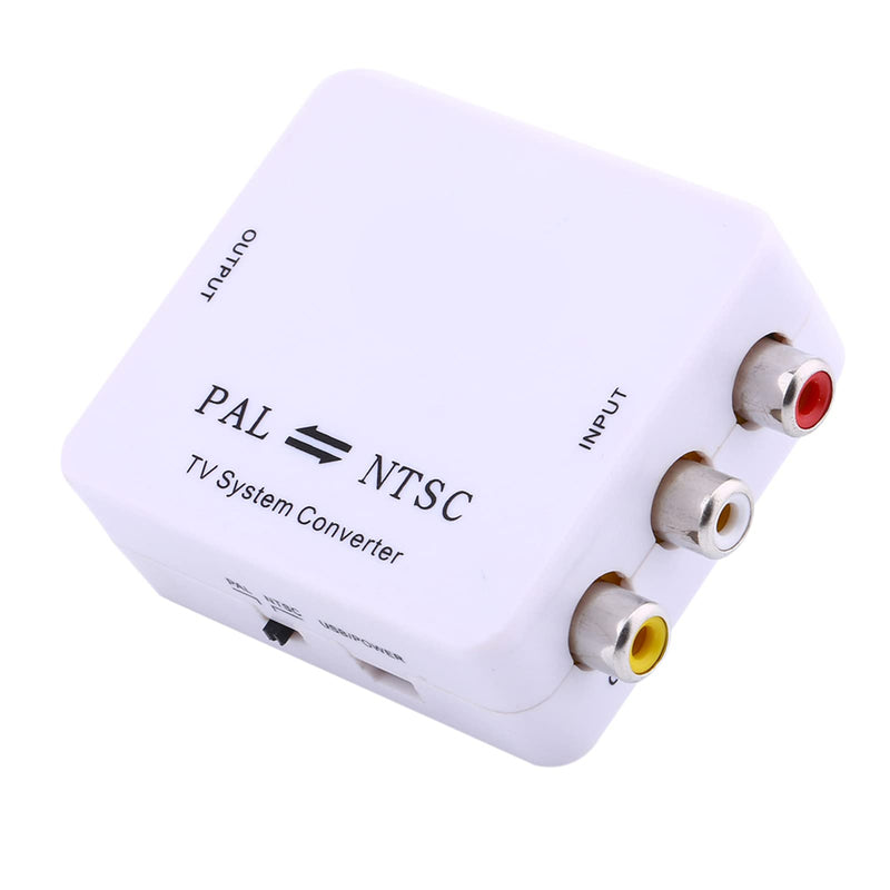 [Australia - AusPower] - PAL NTSC Bi Direction Mini Converter, PAL NTSC SECAM PAL NTSC SECAM to NTSC PAL HD 1080P TV Video System Converter Switcher Adapter 