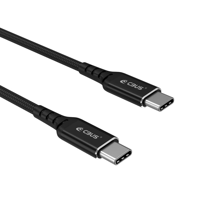 [Australia - AusPower] - CBUS 20W Fast Charger + 10ft Braided Cable for Motorola One 5G, One 5G Ace, Edge+, Moto G Stylus, Moto G Play, Moto G Power (2020, 2021), Moto G Fast, Moto G8+, One Action (Black) 