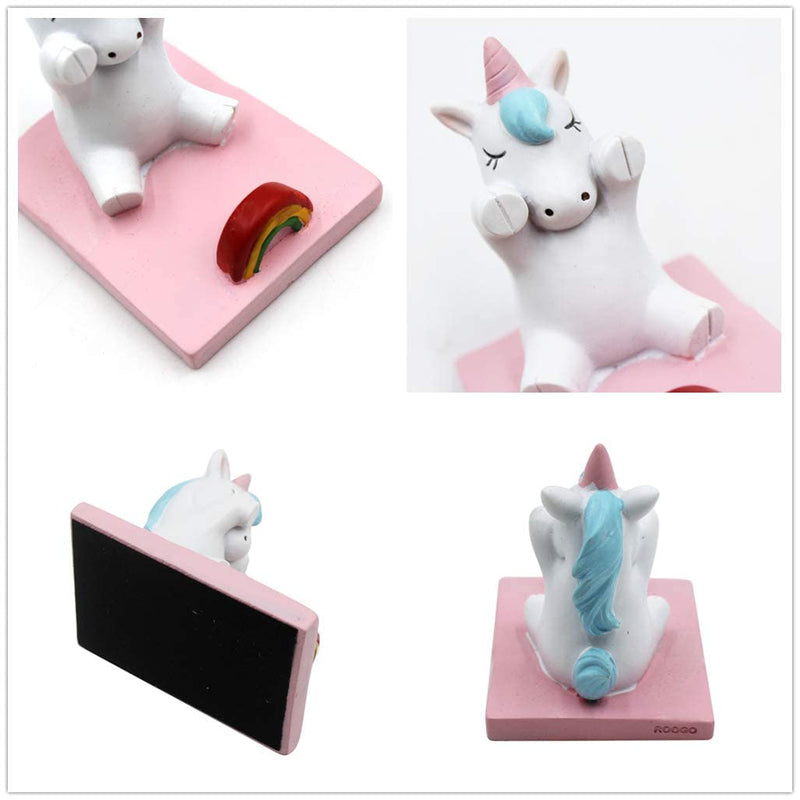 [Australia - AusPower] - Amamcy Cute Unicorn Cell Mobile Phone Holder Stand, Smartphone Desk Holder for iPhone Xs/Max/XR/X/8/7 Plus/Google Pixel/Samsung Galaxy Note 