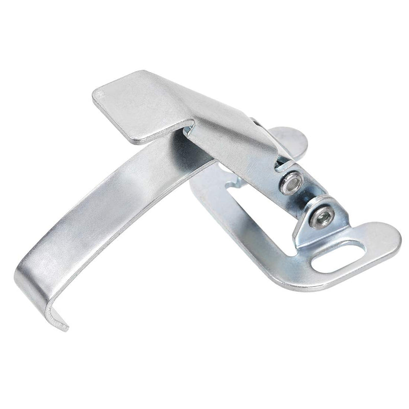 [Australia - AusPower] - uxcell 5.16-inch Galvanized Draw Toggle Latch with Spring-Steel Hook - 2 Pcs 