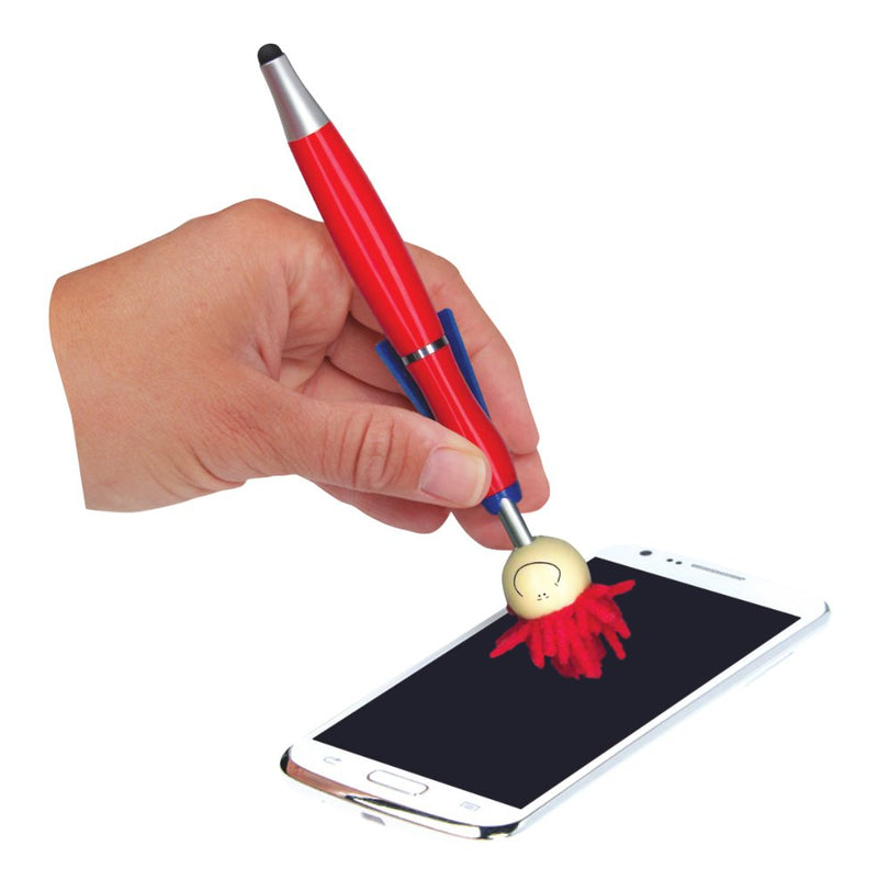[Australia - AusPower] - Raymond Geddes Super Hero Stylus & Ballpoint Pen Set With MOP Pencil Toppers (Pack of 18) 