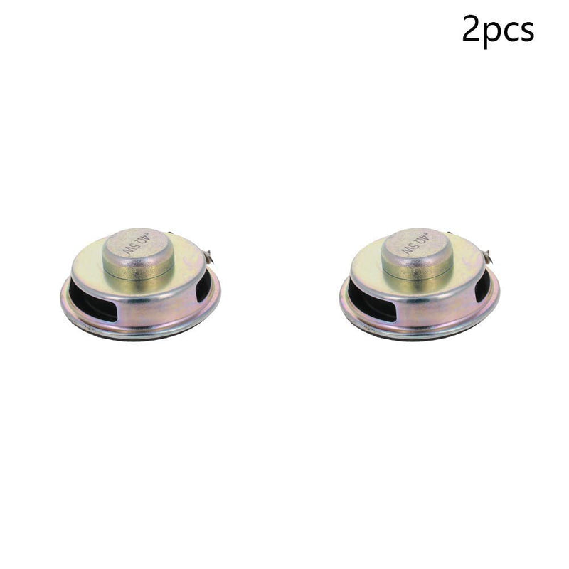 [Australia - AusPower] - Fielect DIY Magnetic Speaker 5W 4 Ohm 50mm Diameter Round Shape Replacement Loudspeaker 2pcs 