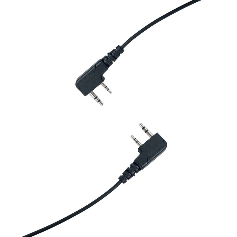 [Australia - AusPower] - Klykon C Shape Swivel Earpiece Headset MIC PTT Compatible with Baofeng UV-5R BF-888S BF-F8HP BF-F9 UV-82 UV-82HP UV-82C Kenwood Walkie Talkies Two Way Radio 2 pin 