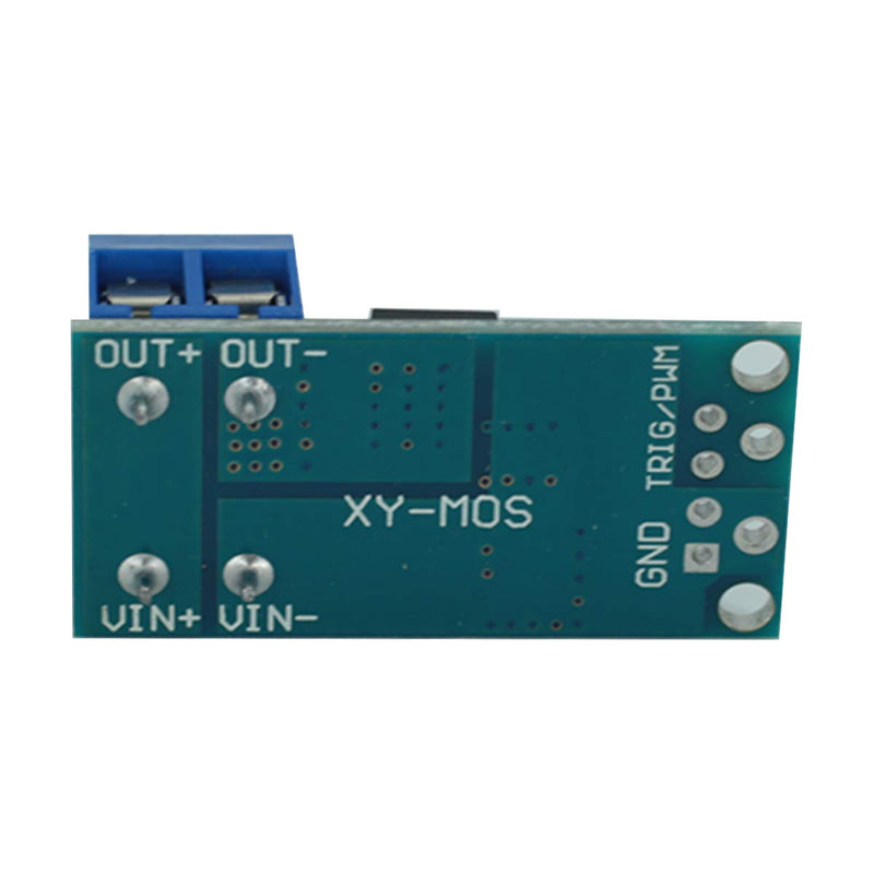 [Australia - AusPower] - DEVMO 10 PCS DC 5V-36V 15A(Max 30A) 400W Dual High-Power MOSFET Trigger Switch Drive Module 0-20KHz PWM Adjustment Electronic Switch Control Board Motor Speed Control Lamp Brightness Control 