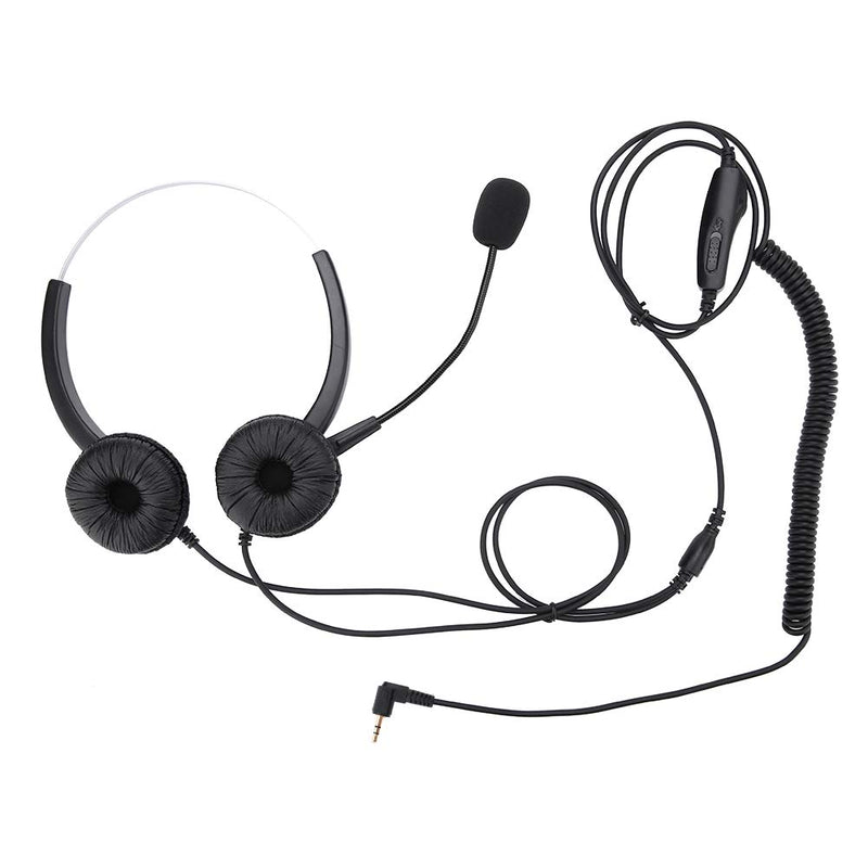 [Australia - AusPower] - USB Head Mounted Single Headphone with Mic, Rotatable Mic Arm and Earmuff, Mute Function, Stretchable Headband, Business Headset for Office Computer Call Center 