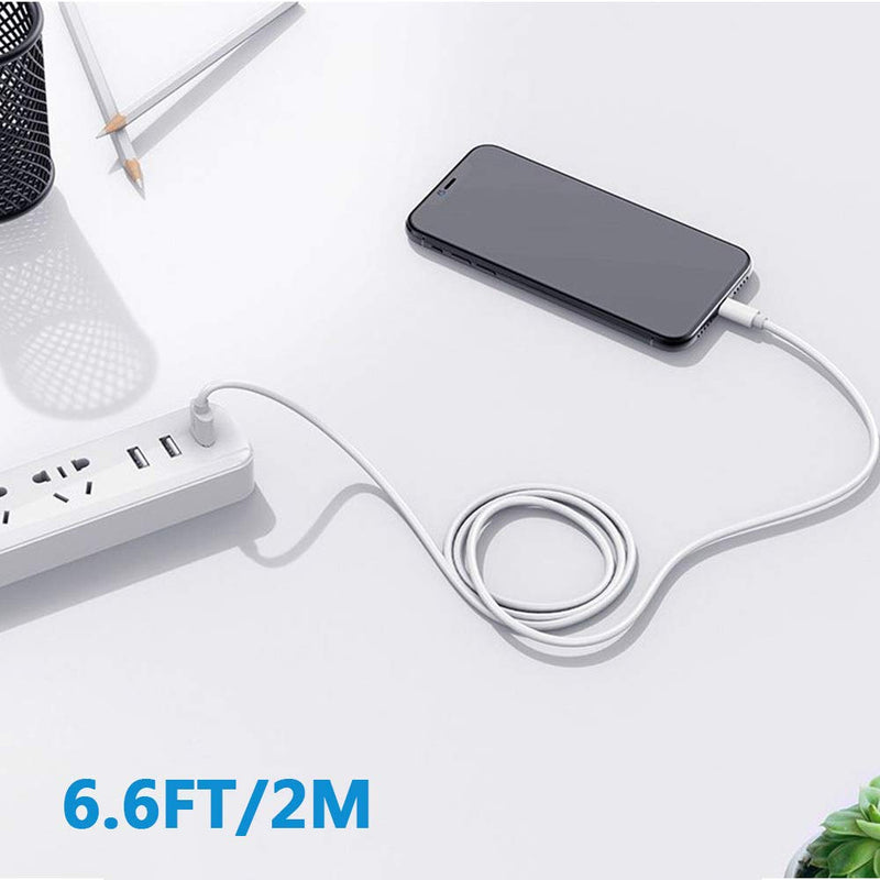 [Australia - AusPower] - 2Pcs 6.6ft USB C Cable for Google Pixel 3a 2 XL iPad Pro 12.9/11 2018 USB C Charger Cord for Galaxy Ultra S20+S10 S9 Note 10 Tab S4 Switch,MacBook Air Sony Xperia XZ,OnePlus 5 3T USB Type C Cable 2 pack 