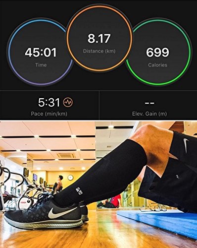 [Australia - AusPower] - Vitalsox Italy, VT1211 Patented Graduated Compression Socks Carbon Series- One Pair Large Green 