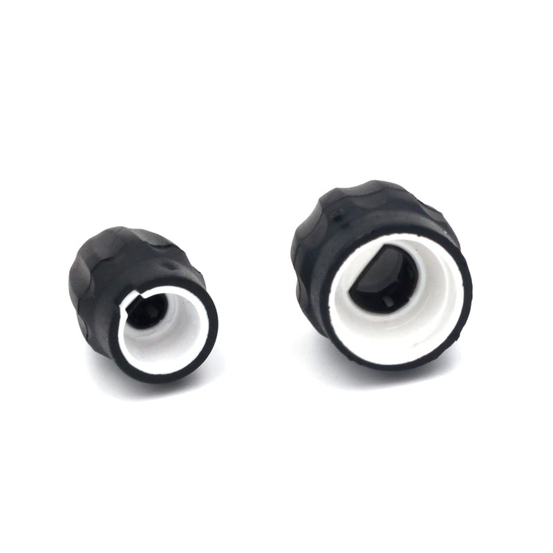 [Australia - AusPower] - Kymate Two Way Radio Volume and Channel Knob Button Cap for Motorola CP200 CP200D CP040 Pro5150 GP380 HT1250 CP150 CP180 EP450 DEP450 EX500 Walkie Talkie Replacement Accessories 2pair, KB-GP328 
