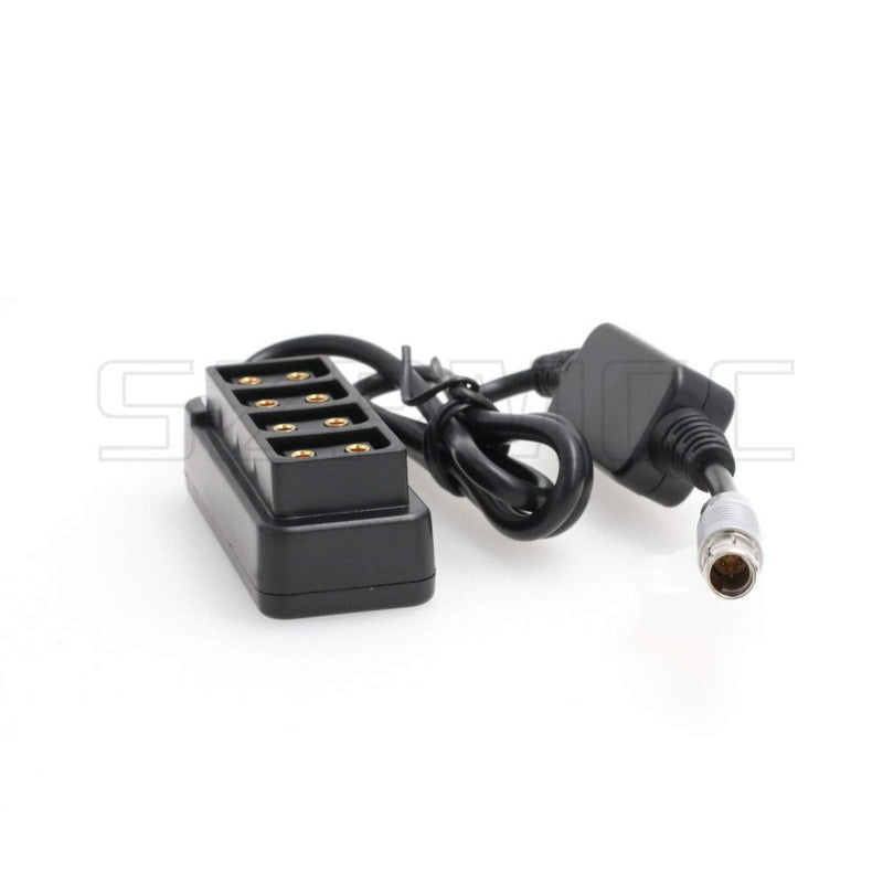 [Australia - AusPower] - SZRMCC Fischer 3 Pin RS of ARRI Alexa Camera 12V Regulated Power Out to 4 Female D-tap Splitter P tap Splitter Cable 