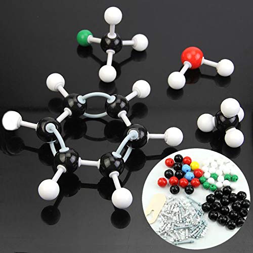 [Australia - AusPower] - LINKTOR Chemistry Molecular Model Kit (323 Pieces), Student or Teacher Set for Organic and Inorganic Chemistry Learning, Motivate Enthusiasm for Learning and Raising Space Imagination 323pcs Kit 