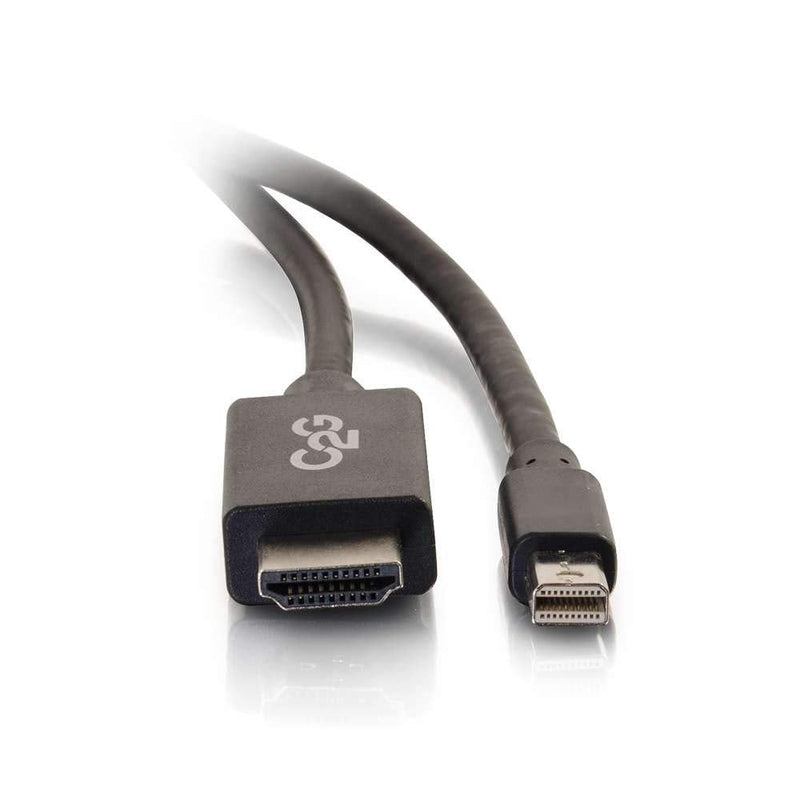 [Australia - AusPower] - C2G Mini Display Port Adapter, Display Port to HDMI, Male to Male, Black, 6 Feet (1.82 Meters), Cables to Go 54421 Mini DisplayPort To HDMI Cables 