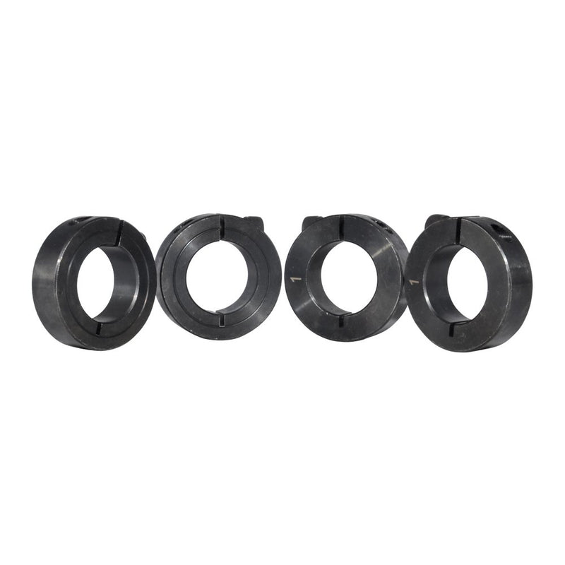 [Australia - AusPower] - KZNANZN 4Pcs Carbon Steel Single Split Shaft Collars Bore 1 inch Out Diameter 1 3/4 