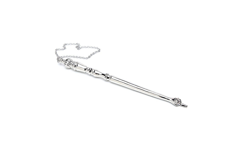 [Australia - AusPower] - Torah Book Pointer Yad Hand Pointer Silver Finish Great bar bat Mitzvah Gift with a 20cm Bead Charm (17 cm Silver in Gift Box) 17 cm silver in gift box 
