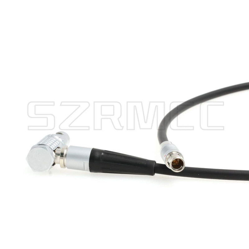 [Australia - AusPower] - SZRMCC Preston MDR-3 MDR-4 10 Pin to Fischer 3 Pin Run/Stop Power Cable for RED ARRI Alexa Camera (Right Angle) Right Angle 
