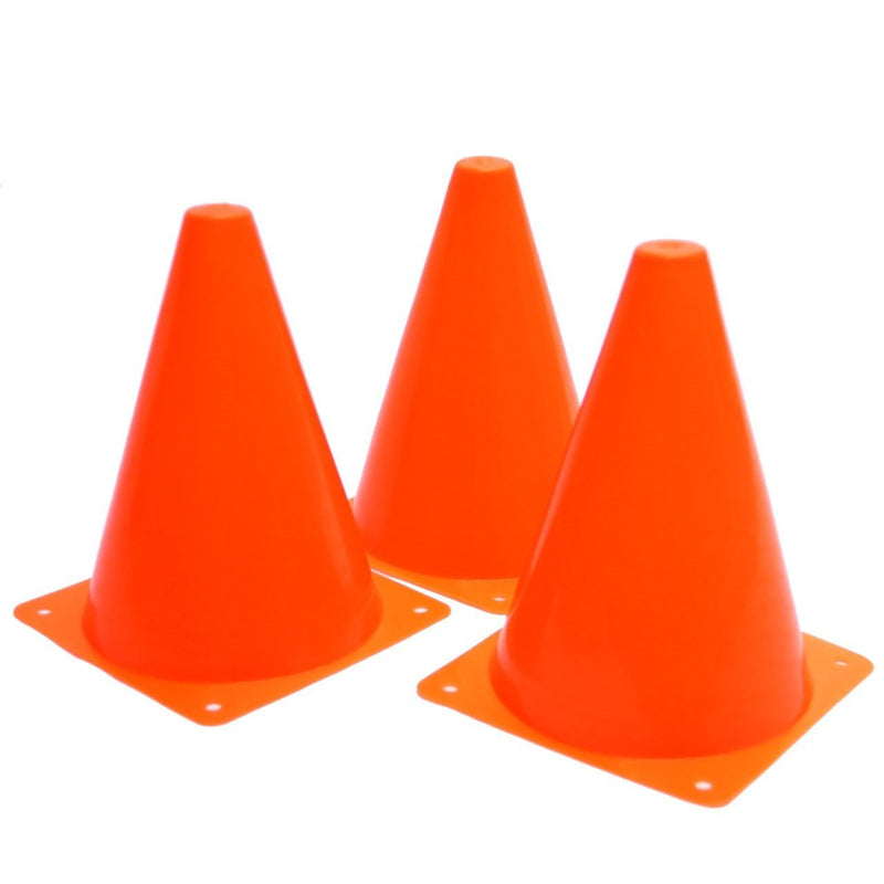 [Australia - AusPower] - Fun Express Set of 12 Sport Training Traffic Cones Soccer Cone Orange 
