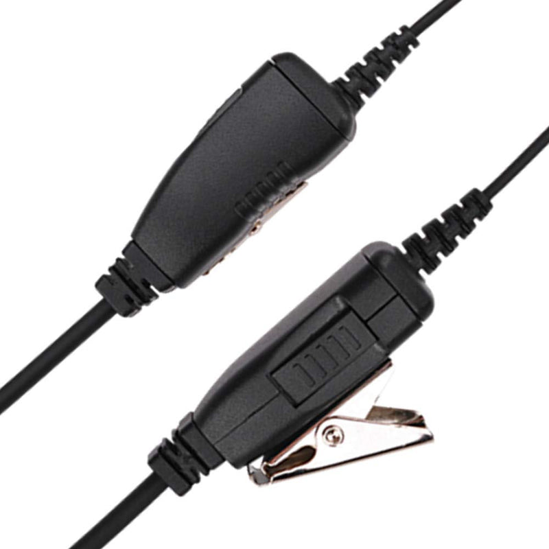 [Australia - AusPower] - AIRSN CLP1010 Earpiece for Motorola CLP1040 Walkie Talkie 2 Way Radio with C Ring Single Wire Earpiece and Mic PTT 