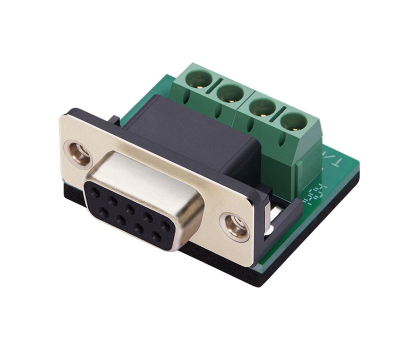 [Australia - AusPower] - DTECH RS232 to RS485 Serial Converter Adapter with 4 Position Terminal Block for Industrial Long Haul Communication Data Supports 600W Anti-Surge 