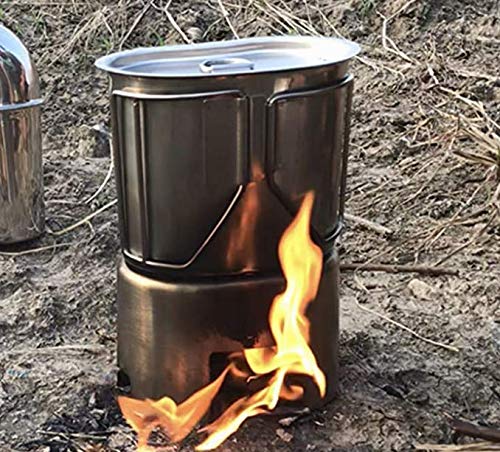[Australia - AusPower] - Jolmo Lander Canteen Cup Stand Stainless Steel Stove for G.I. Style Canteen Cup 