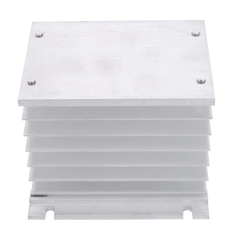 [Australia - AusPower] - 3 Phase Heat Sink Aluminum SSR Heatsink Three Phase Solid State Relay Heat Sink for DIN Installation and Dissipation 