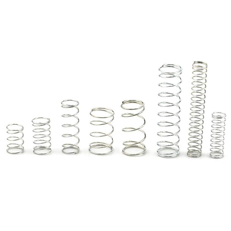 [Australia - AusPower] - XINGYHENG 200Pcs 20 Kinds Zinc Plated Steel Coil Spring Wire Metal Extension and Compression Spring Repair Tool Assortment Kit 