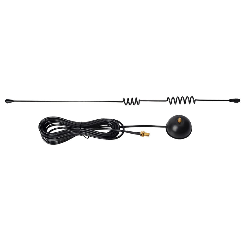 [Australia - AusPower] - HYSHIKRA Whip Dual Band 144/430Mhz 17.5inch 4.0dBi High Gain 10W Magnetic Mount Antenna SMA-Female Connector for Kenwood/TYT/BF UV-5R BF-888s/ Wouxun Retevis Two-Way Radio HT Scanner 