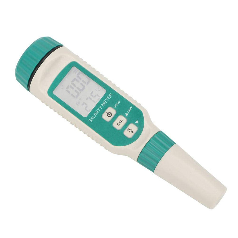 [Australia - AusPower] - Smart Sensor AR8012 Portable Digital Salinity Tester with LCD Display & Instruction Manual for Water Source Monitoring, Aquaculture 