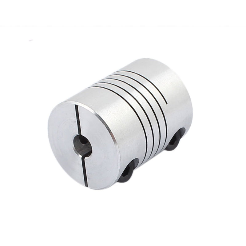 [Australia - AusPower] - uxcell 5mm to 5mm Shaft Coupling 25mm Length 20mm Diameter Stepper Motor Coupler Aluminum Alloy Joint Connector for 3D Printer CNC Machine DIY Encoder 5-5mm 