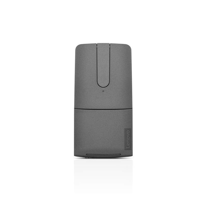 [Australia - AusPower] - Lenovo Yoga Mouse with Laser Presenter, 2.4GHz Wireless Nano Receiver & Bluetooth 5.0, Award-Winning Ergonomic V-Shape, Adjustable 1600 DPI, Optical Mouse, GY50U59626, Iron Grey, gray 