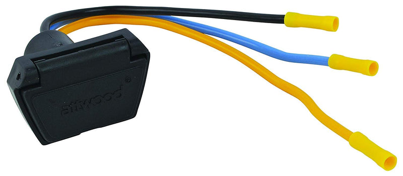 [Australia - AusPower] - Attwood 7622-7 3-Wire 12V/24V Trolling Motor Connector, 10 Gauge 