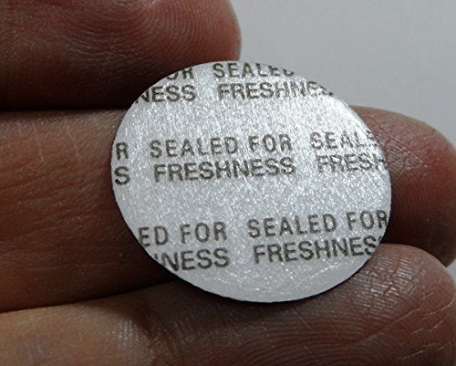 [Australia - AusPower] - 24 mm Bottle/Jar Press & Seal Foil Safety Tamper Resistant Seals Qty 50 